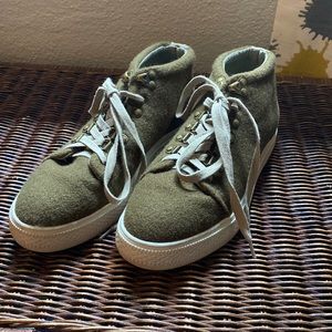 Band of Gypsies high top felt sneaker